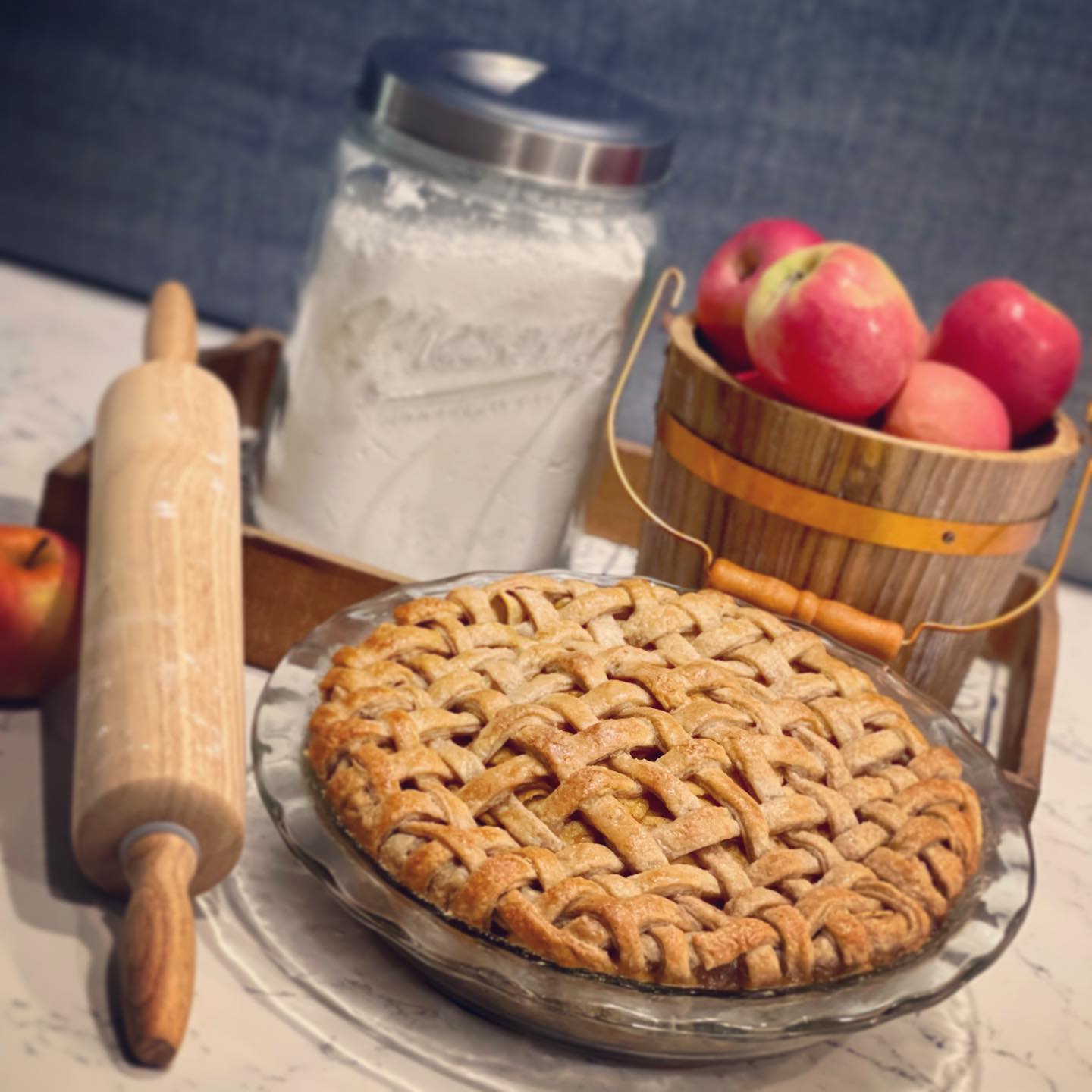 You’ve never had an apple pie this good! Baked to golden perfection and made 100% from scratch, our apple pie is a treat unlike any other. Made with a flavor infused buttery crust, bursting with tender apples and spiced perfectly. Now taking orders for 4th of July! These babies are a labor of love and take some serious time, so we only have limited spots available. DM to order $45

#noartificialcolors #noartificialflavors #downtownbentonville #Fayetteville #knowwhatsinyourfood #familyrecipe #specialdelivery #giftwrapping #homemade #nwaeats #rogers #rogers #fayetteville #nwarkansas #shoplocal #shopsmall #cottagebakery #applecinnamon #4thofJuly #4thofjuly